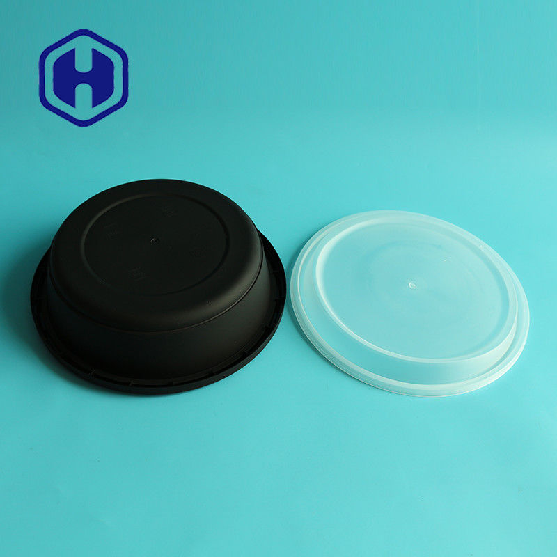 وعاء طعام بلاستيكي بارد وساخن شديد التحمل ، وعاء محكم بسعة 37 أونصة للوجبات الجاهزة