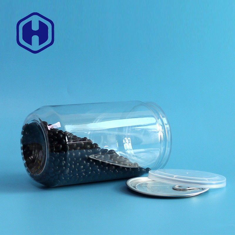 30.7 أوقية 900 مل علب بلاستيكية شفافة مستقيمة 307 # فشار فول سوداني عضوي