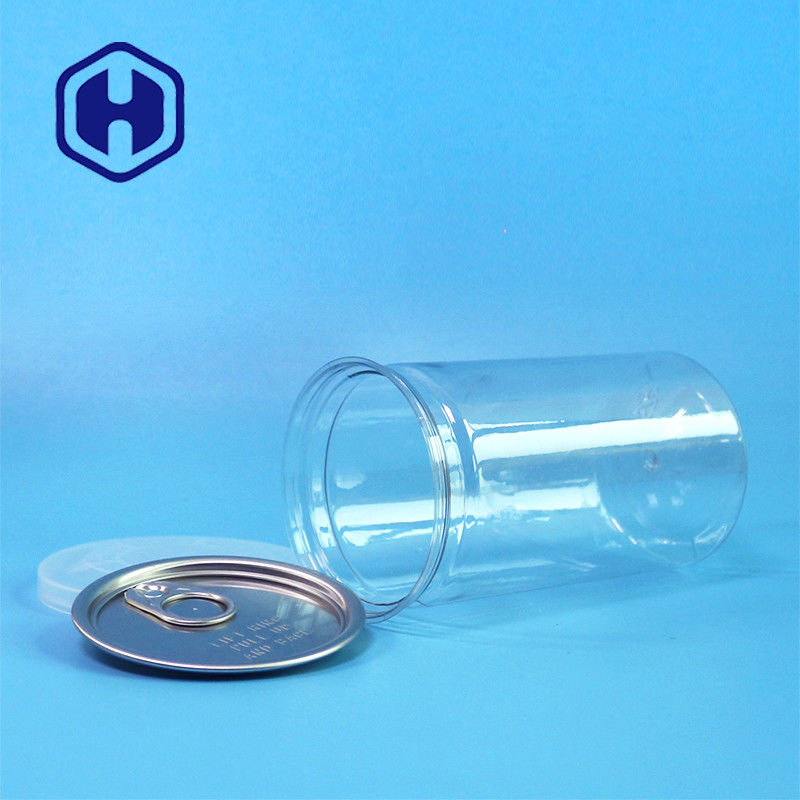 علب بلاستيكية شفافة خالية من Bpa صحية ومستقيمة 211 # 12 أونصة 360 مل تعبئة توابل الفواكه الجافة