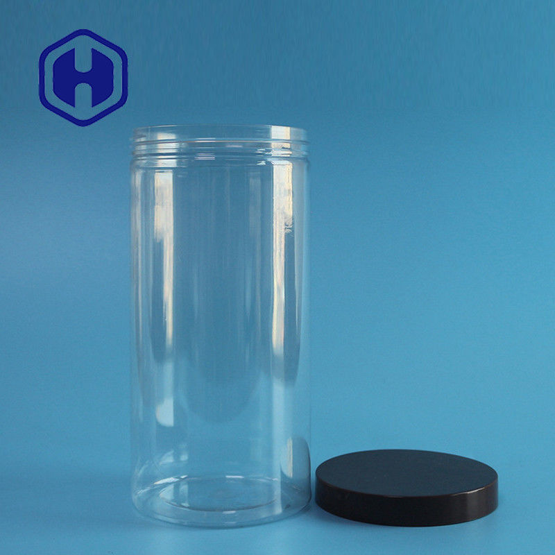 750 مل جرة بلاستيكية مقاومة للتسرب على التوالي من جانب واضح لفائف الأسلاك الطويلة التعبئة والتغليف PET الفم واسع