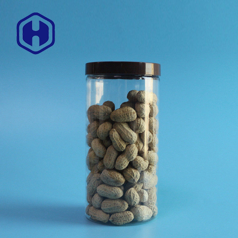 750 مل جرة بلاستيكية مقاومة للتسرب على التوالي من جانب واضح لفائف الأسلاك الطويلة التعبئة والتغليف PET الفم واسع