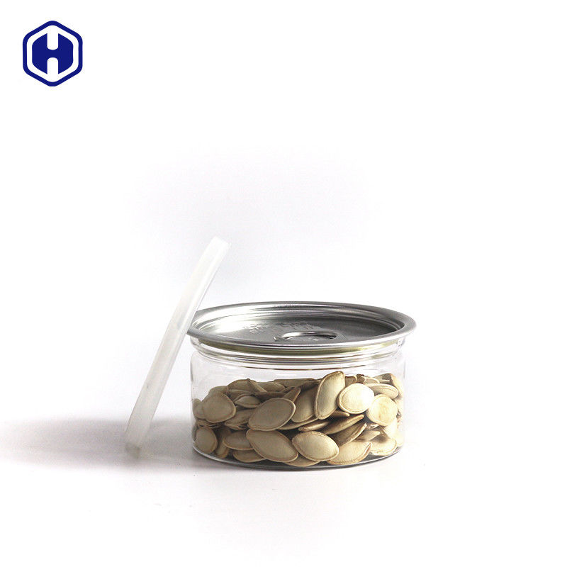 100 مل 3.5 جرام عشب جاف عبوات بلاستيكية شفافة EOE 211 # 38 مم ارتفاع PET علبة التونة