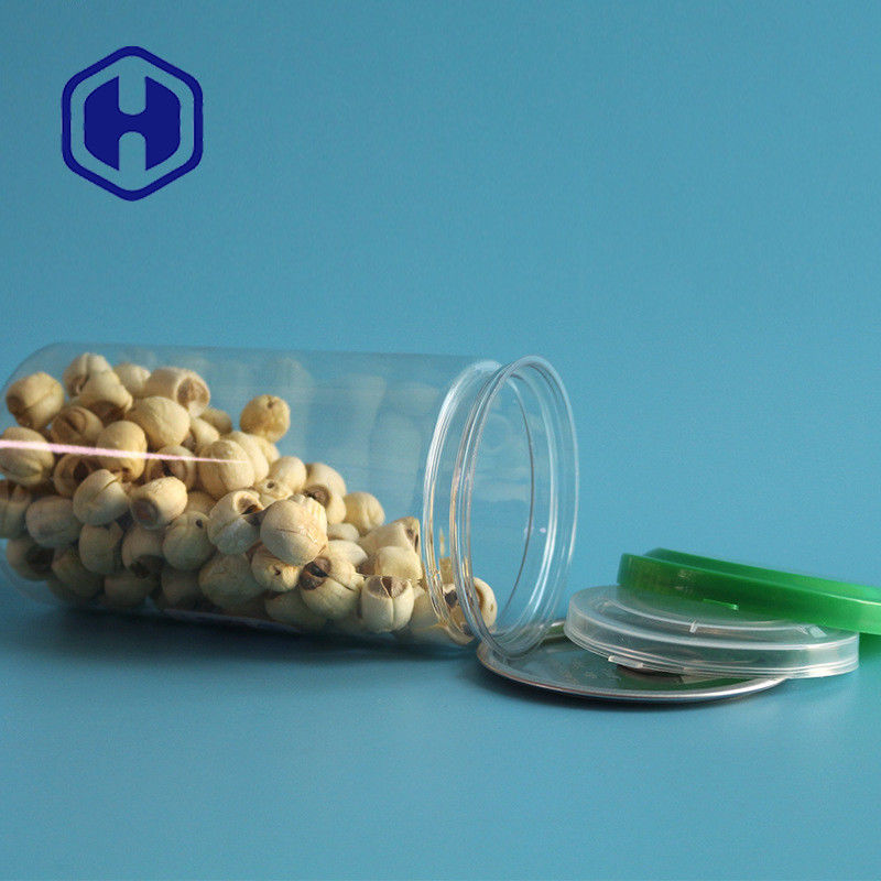 211 # 440 مللي علب بلاستيكية شفافة ، قضبان بسكويت الشوكولاتة سهلة الفتح ، يمكن PET