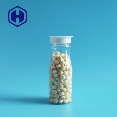 برطمان بلاستيك PET محكم سعة 205 مل 7 أوقية بدرجة الطعام للحلويات وألواح الشوكولاتة