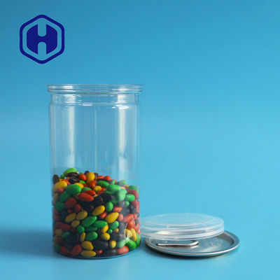 الغذاء الصف سهلة الفتح حبات التوابل الجوز PET يمكن السائبة 340 مل جولة مستقيمة