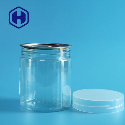 300 # 380 مل الفواكه المتشنجة المجففة PET البلاستيكية مع غطاء المسمار ارتفاع 96 مم