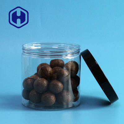 بفتحة واسعة 309 # 740 مل علب بلاستيكية للأغذية المعلبة PET مع غطاء برغي من الألومنيوم