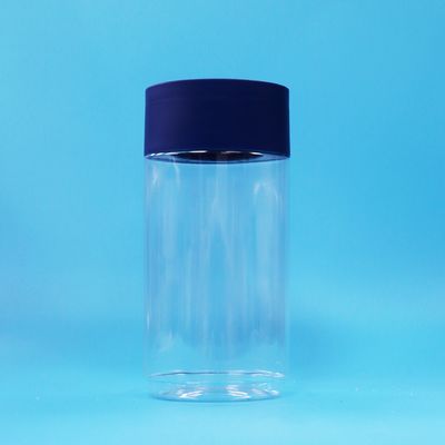 الكعك البلاستيكي الشفاف البيضاوي المكسرات المكسرات قنينة الحلوى