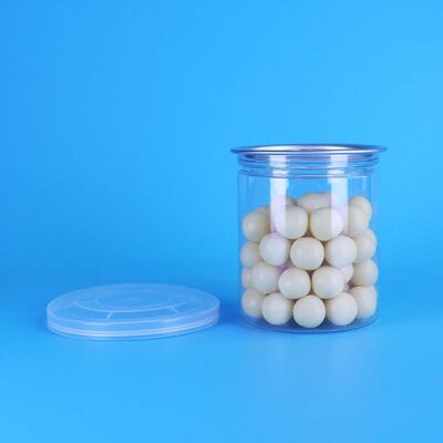 علبة بلاستيكية بي تي إيه 220 مل خالية من BPA مع غطاء مفتوح بسهولة لتعبئة الأطعمة البحرية